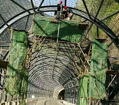 高速公路防落石H型钢弯弧加工